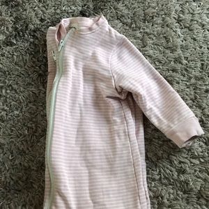 Pink baby sleep sack